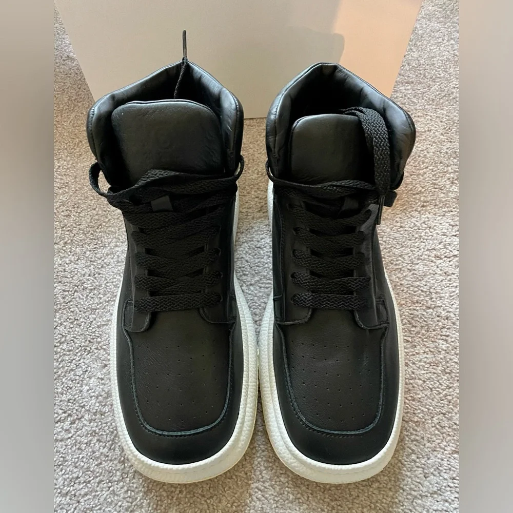 MM6 Maison Margiela Black Basketball Sneakers - Picture 1 of 5